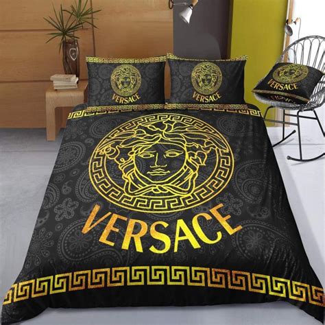 versace bed cover price|Versace bed sheets queen.